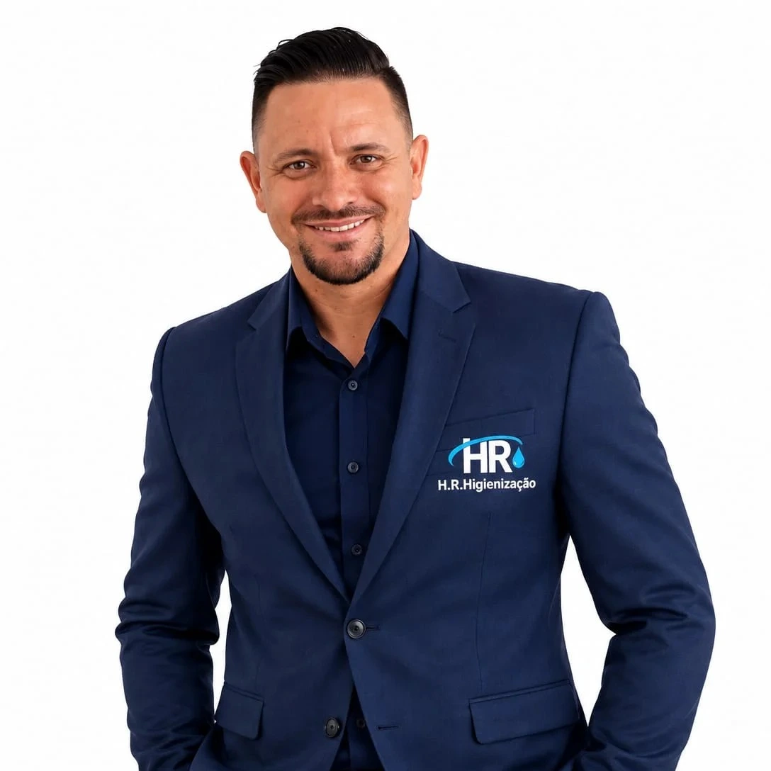 Ramon Reys, responsável técnico da H.R. Higienização